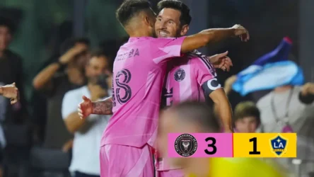 Messi Scores, Assists in Inter Miami’s 3-1 Victory Over LA Galaxy